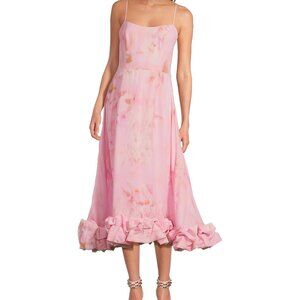 Gianni Bini x Shea Leigh Mills Shea Leigh Sway Blur Print Scoop Neck Dress